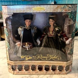 NIB Limited Edition 1997 Mattel Barbie & Ken as Romeo & Juliet